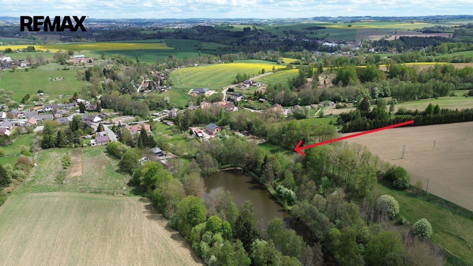 Pozemky pro bydlení, Vyskytná nad Jihlavou, 4 954 m² - 2