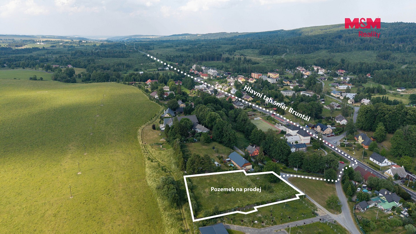 Pozemek pro bydlení · Dětřichov nad Bystřicí, okres Bruntál - 3