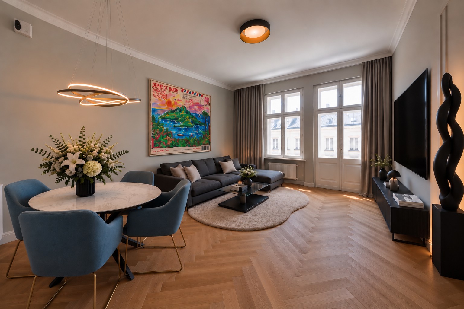 3+1, Berlin Charlottenburg Berlin 10627, 96 m² - 1