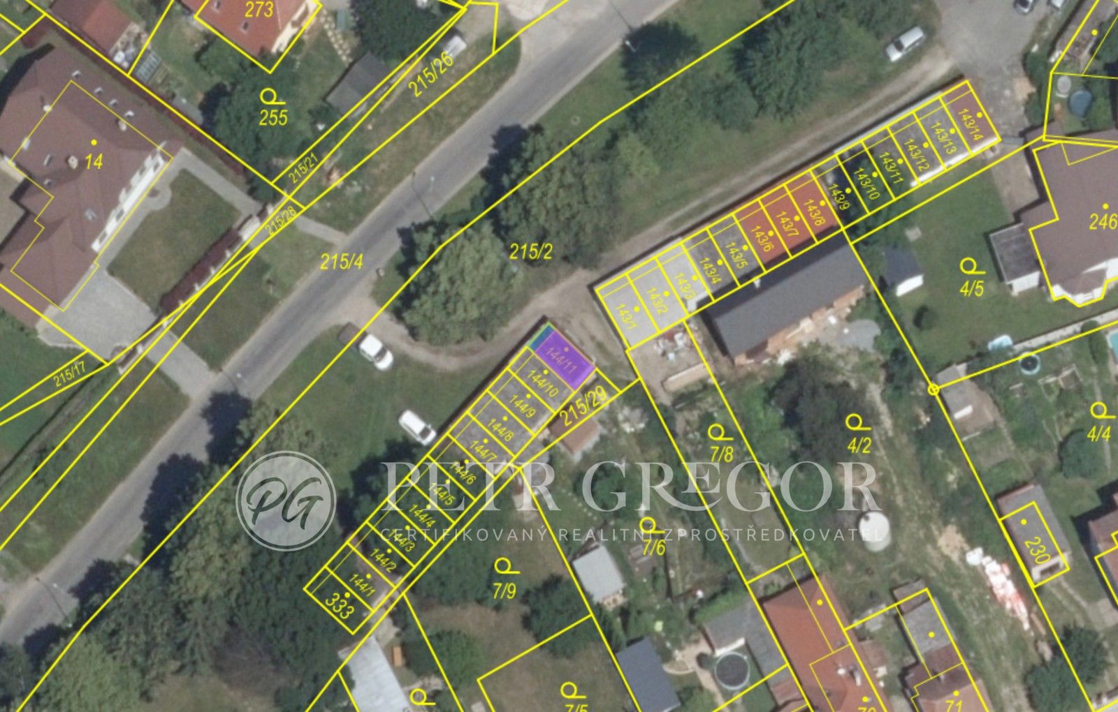 Garáže, Jabloňová, Poděbrady Polabec, 24 m² - 2