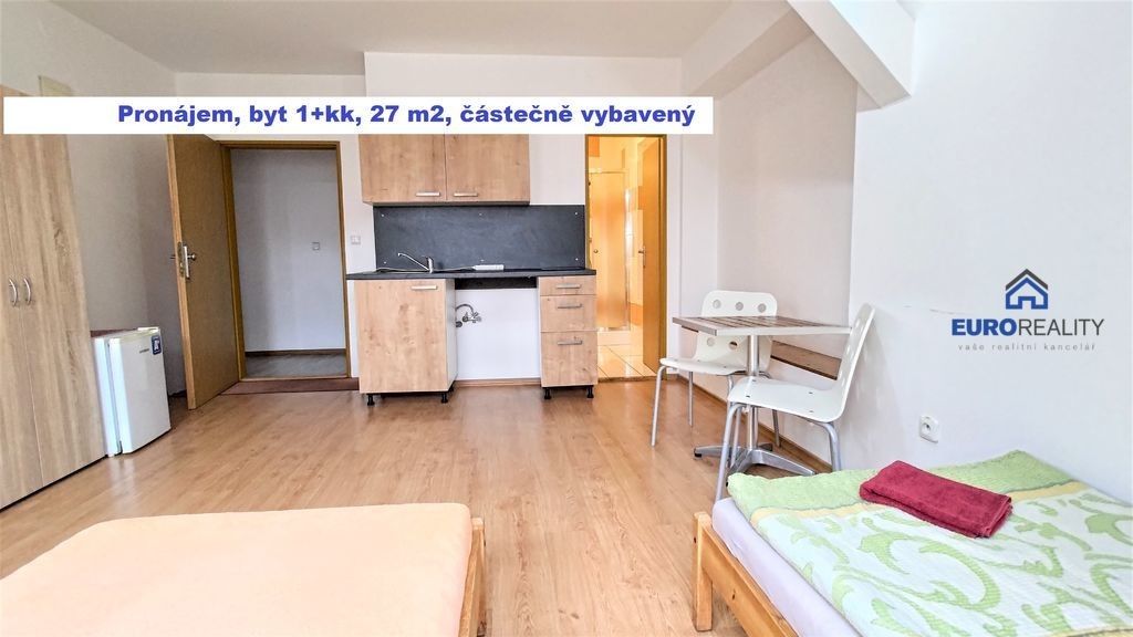 Pronájem byt 1+kk - Lindauerova, Plzeň, 27 m²