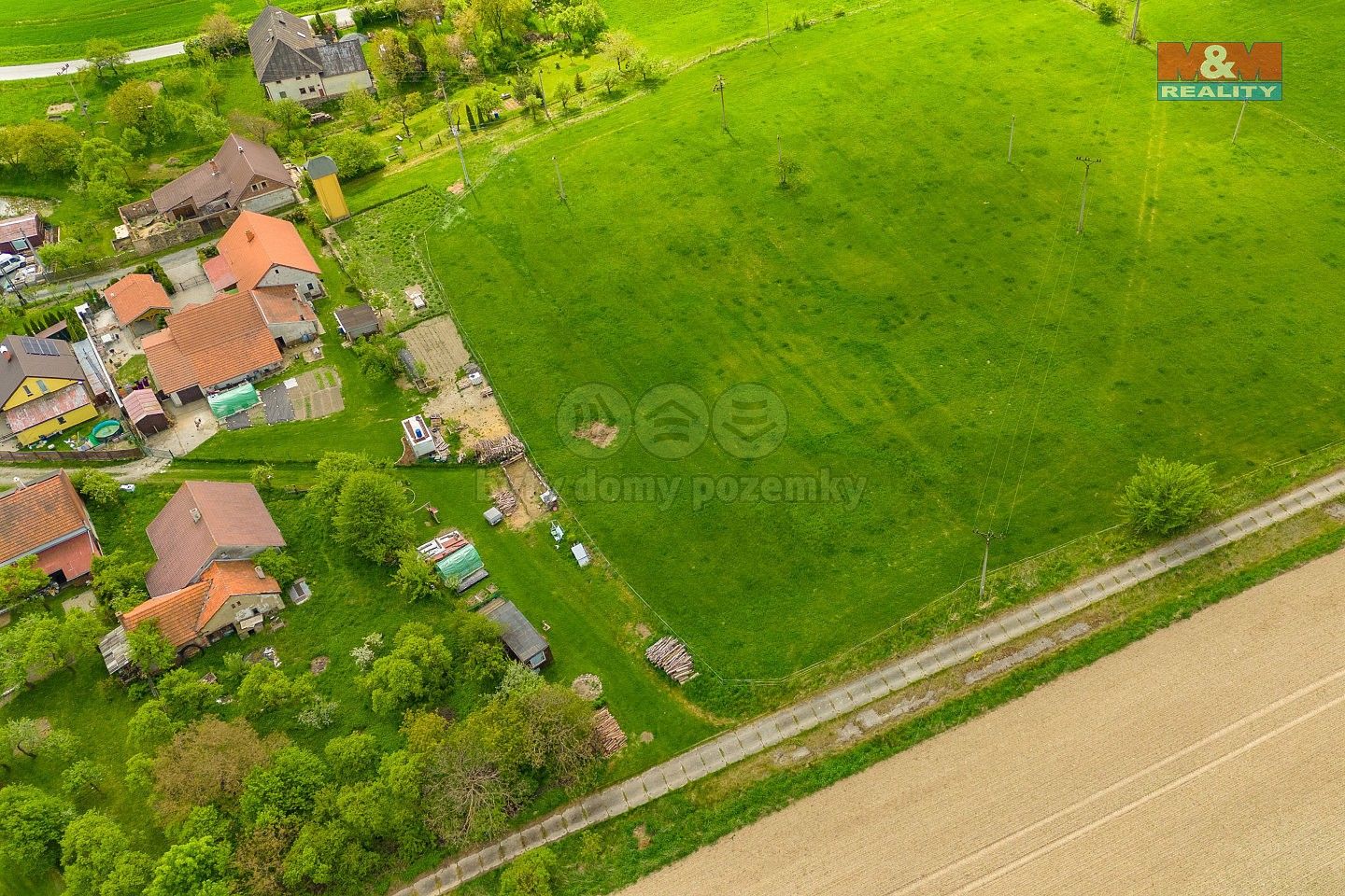 Zemědělský pozemek, 1 166 m²