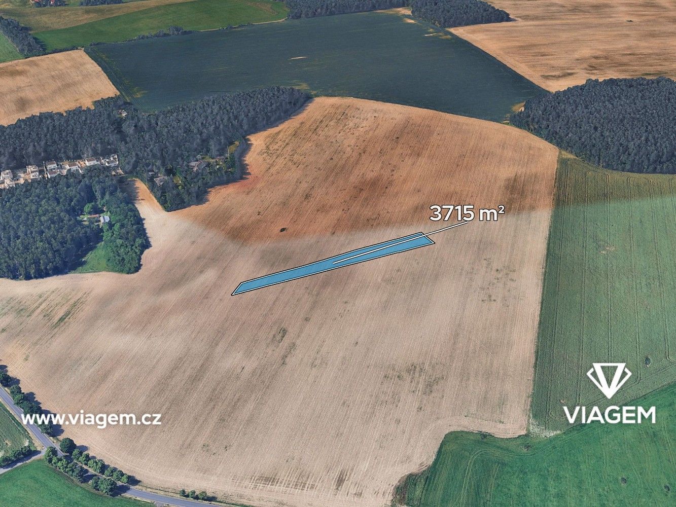 Zemědělský pozemek, 1 238 m²