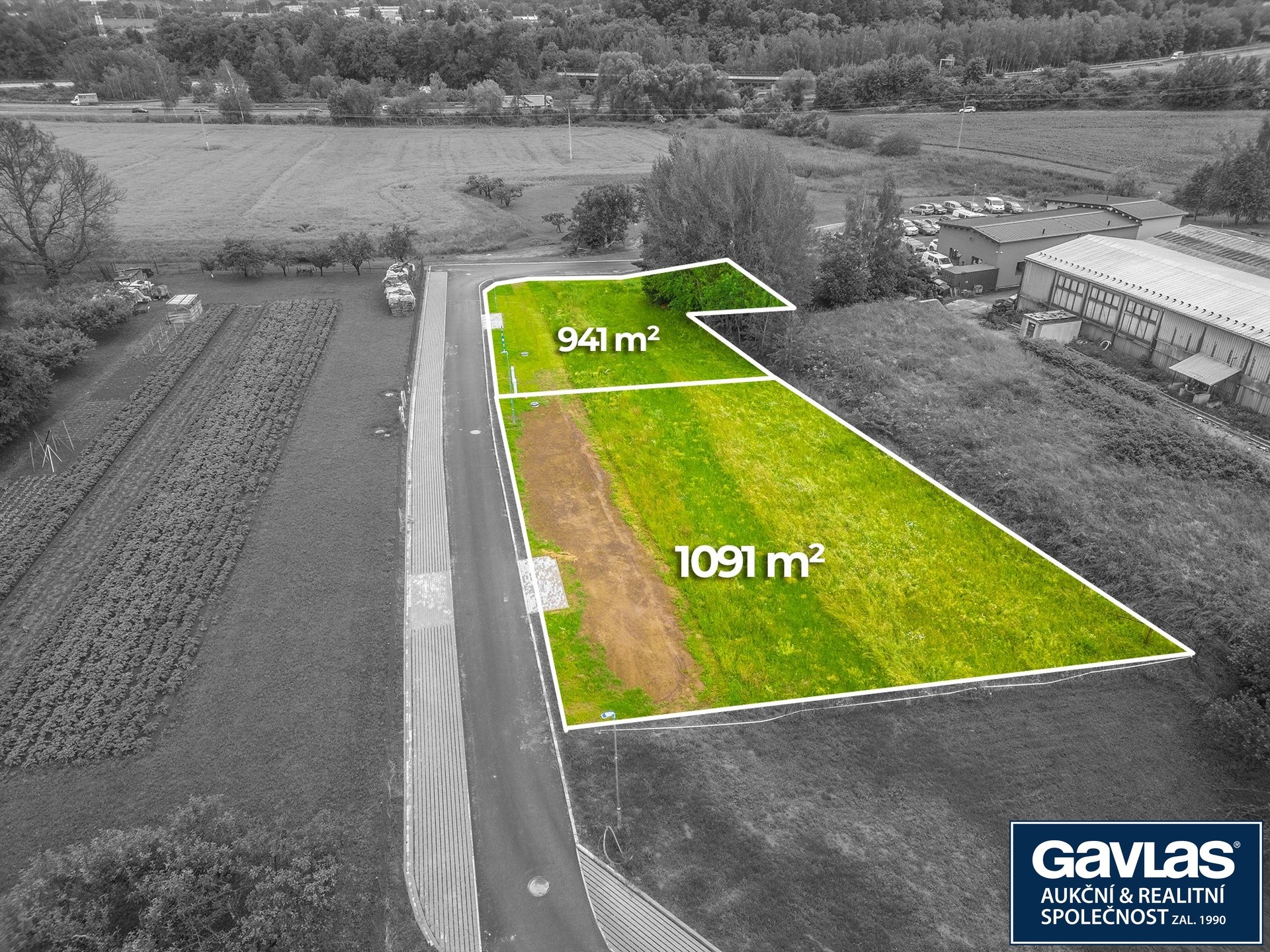 Pozemek pro bydlení, 941 m²