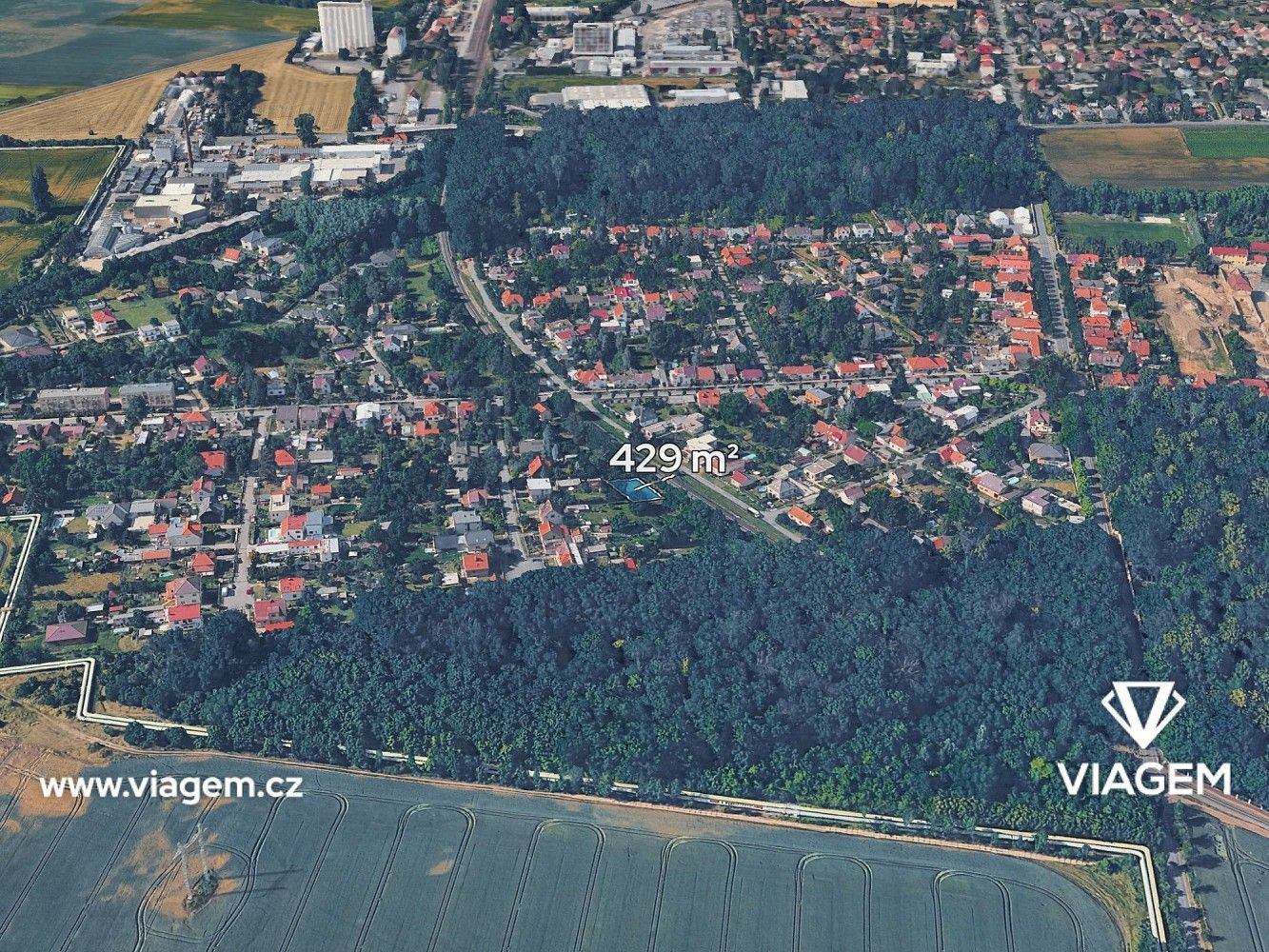 Zahrada, 429 m²