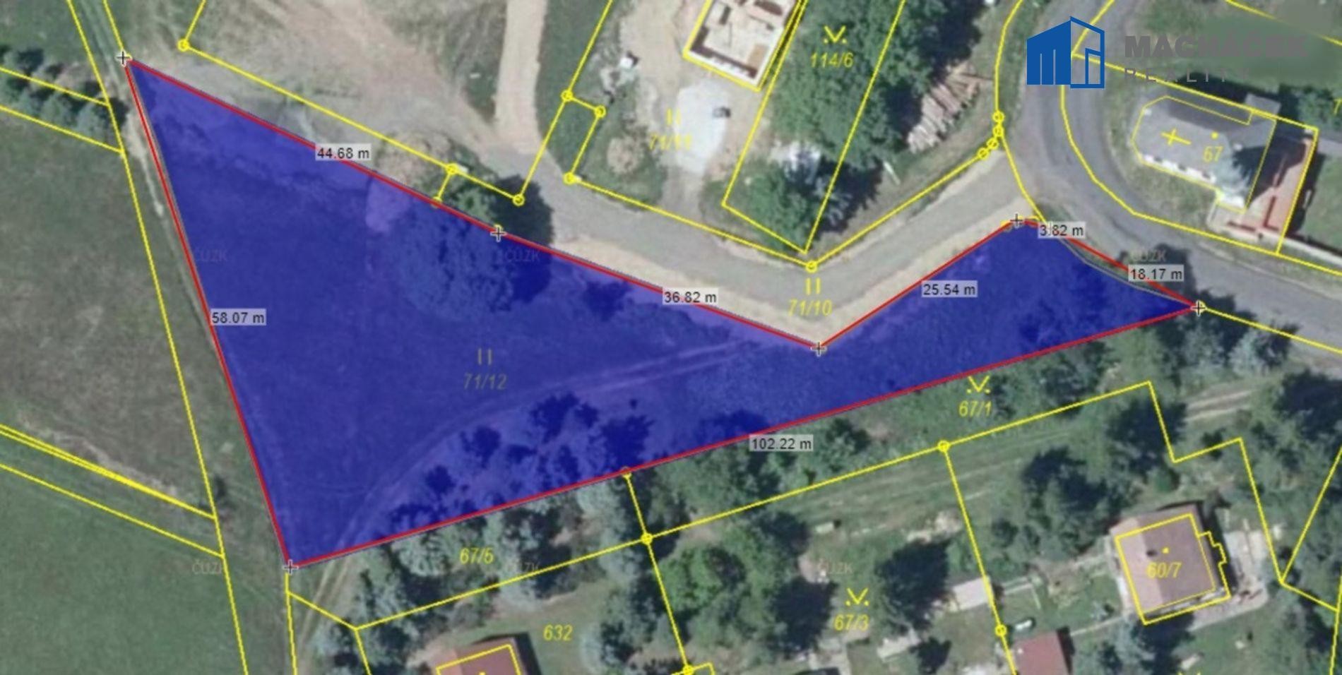 Pozemek pro bydlení · 2 350 m² · Osek Dlouhá Louka - 3