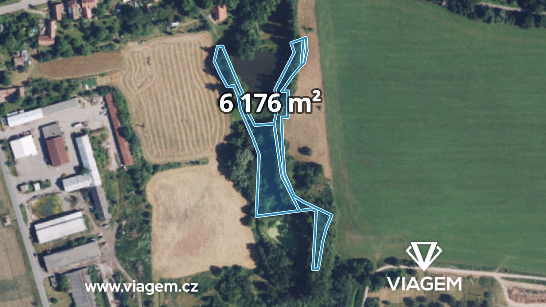 Zemědělský pozemek, 617 m²