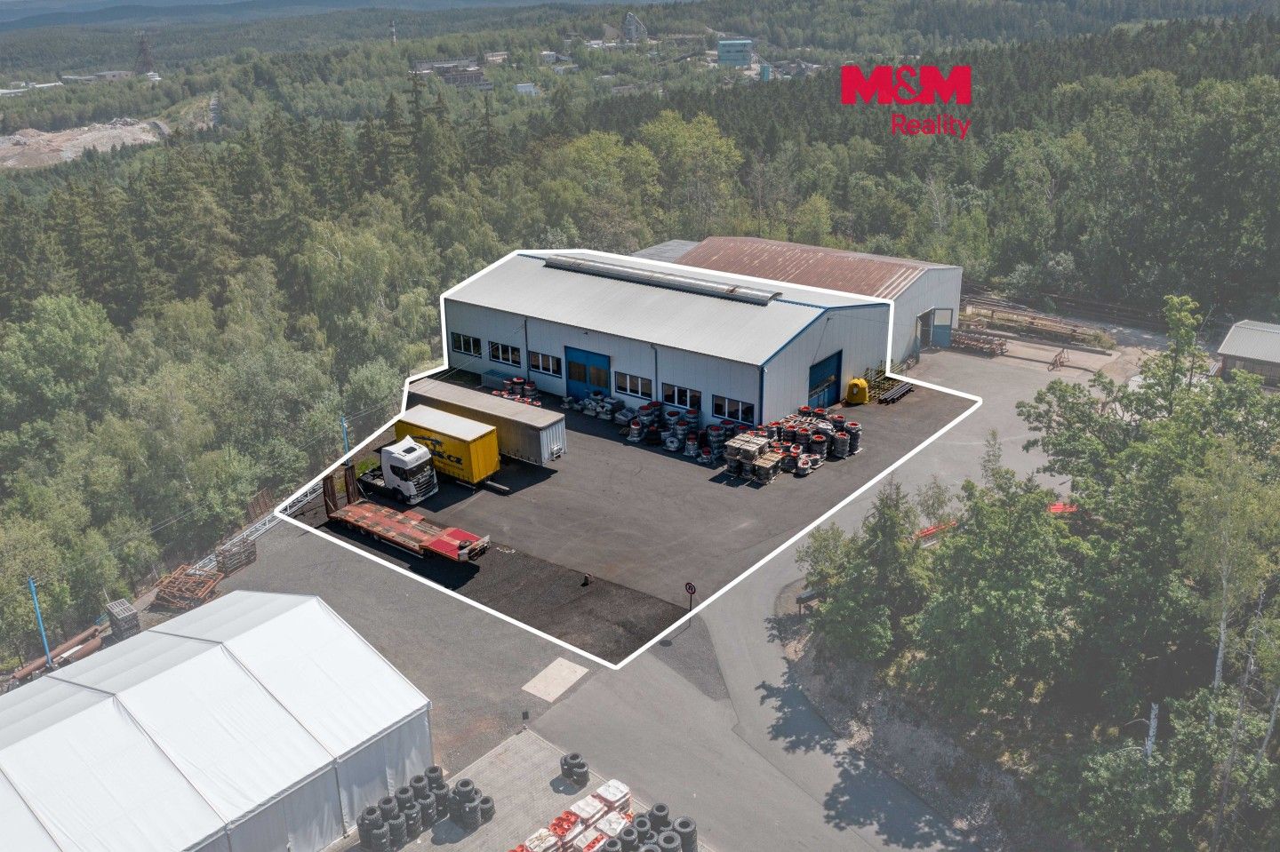 Výrobní prostory, Dubno, 594 m² - 1