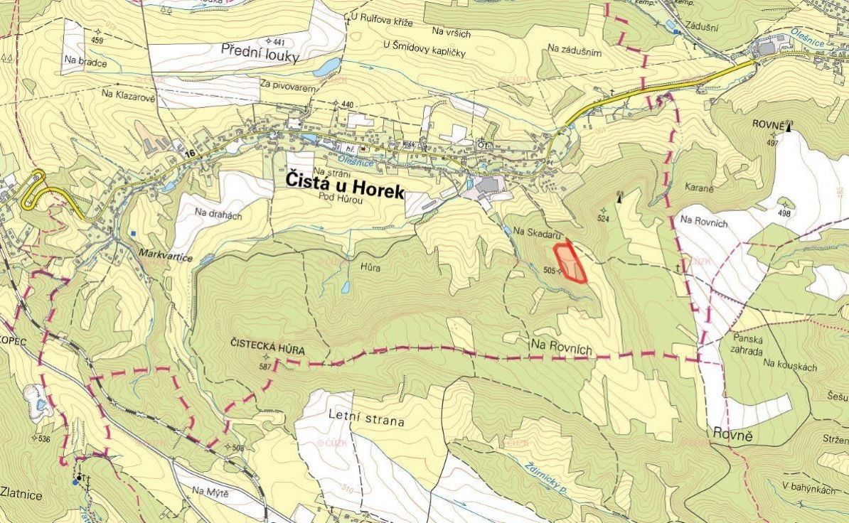 Prodej louka - Čistá u Horek