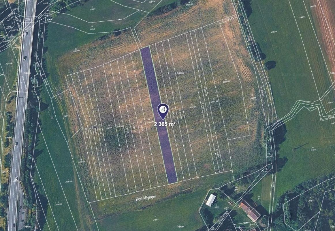 Pozemek pro bydlení, 1 861 m²