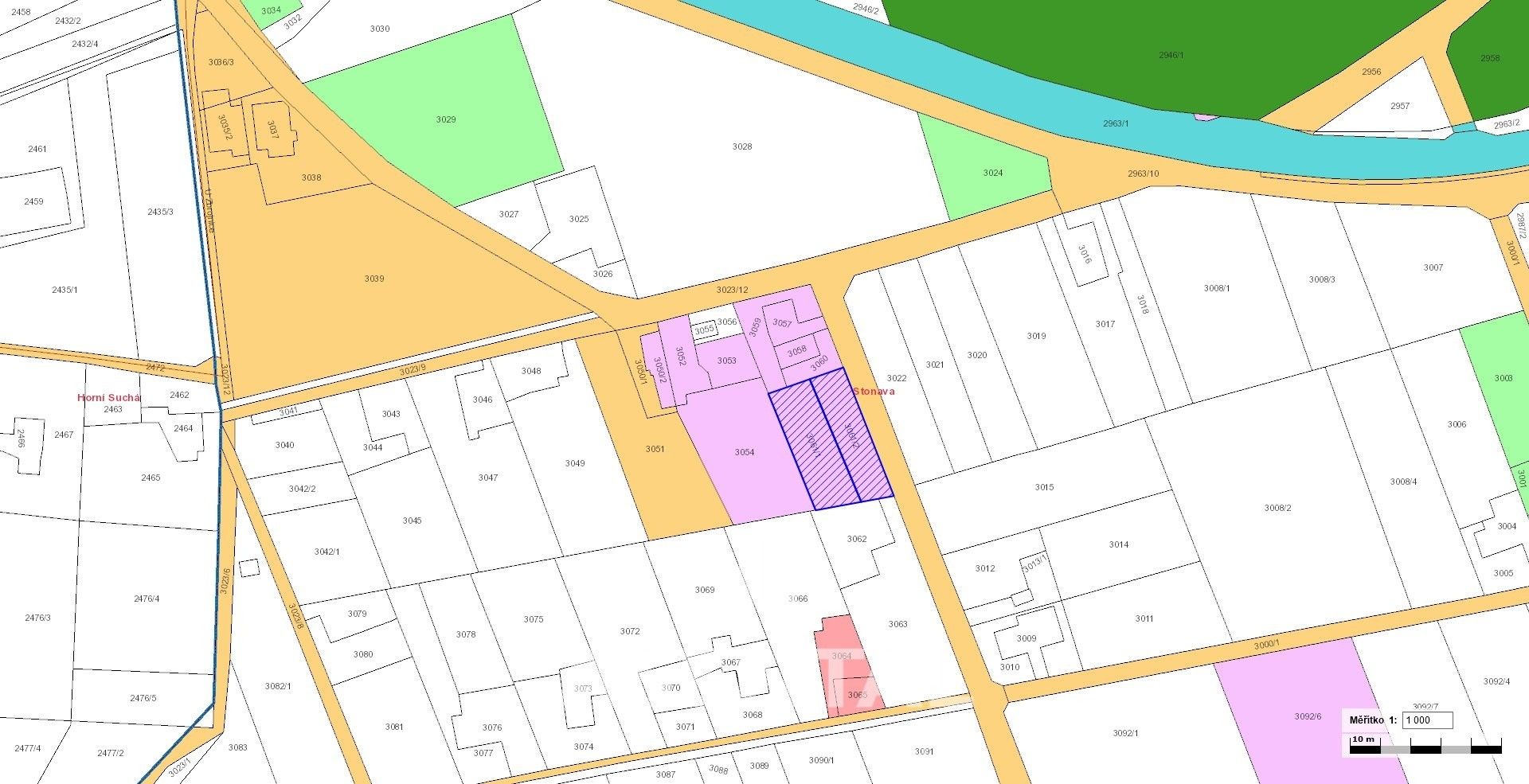 Prodej pozemek pro bydlení - Stonava