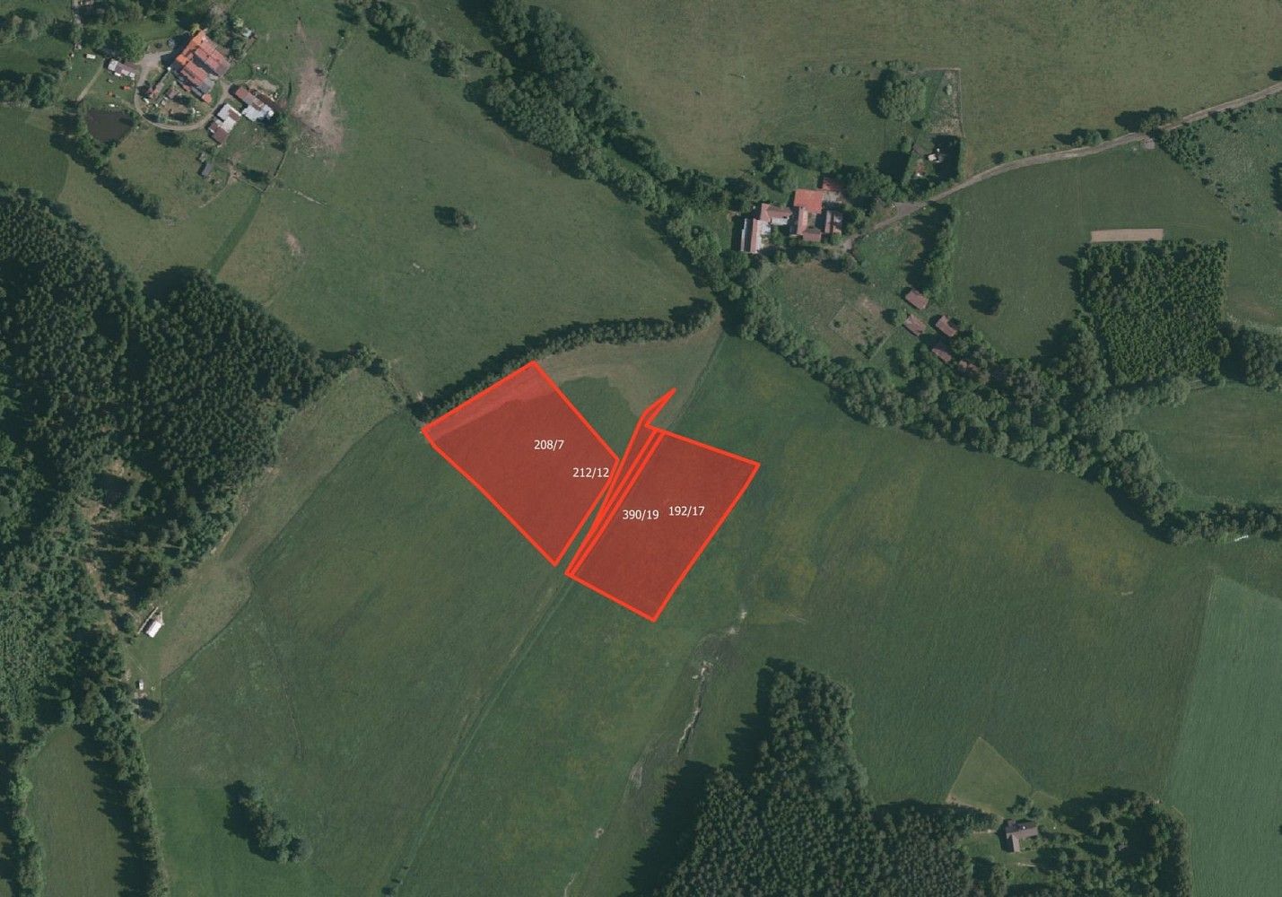 Prodej louka - Stachy - Jaroškov, okres Prachatice, Jihočeský kraj - 1