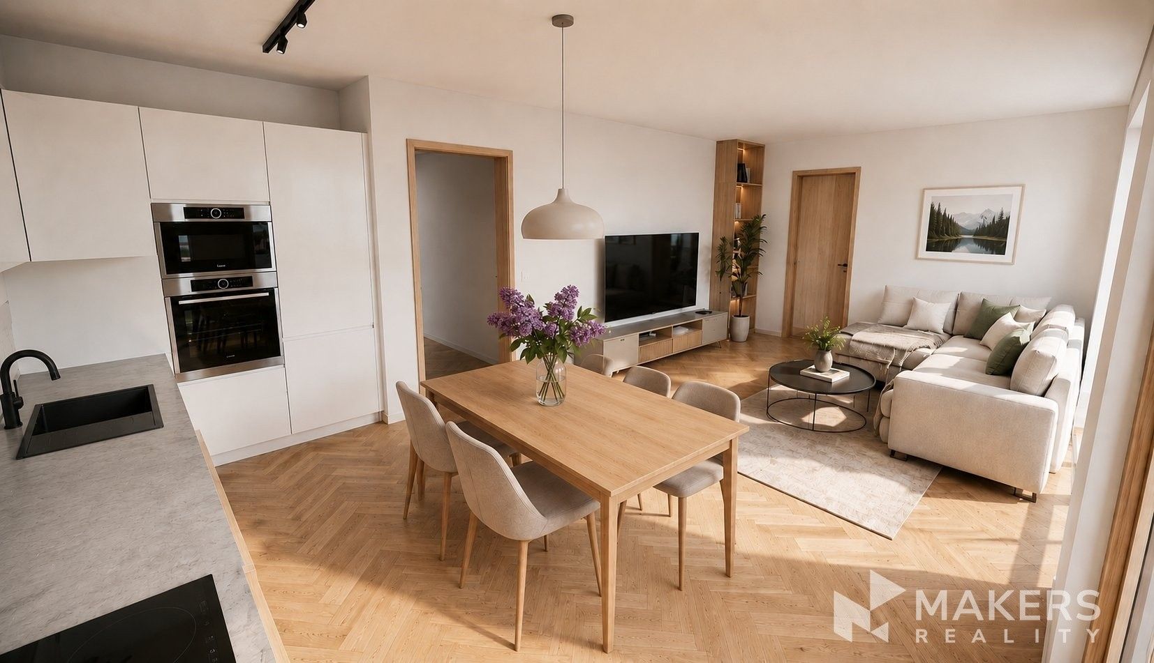 2+kk, Smržových, Praha, 54 m² - 1