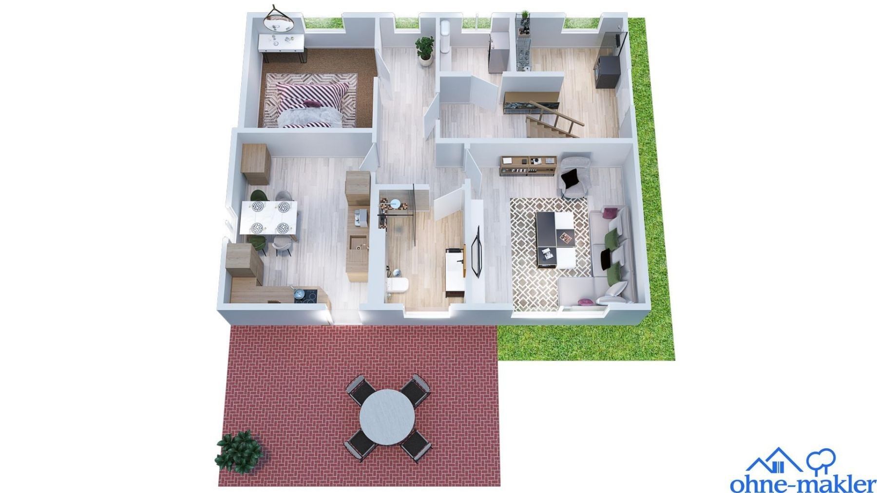Rodinné domy, Hohenlucht 5, , Dolní Sasko, 135 m² - 1