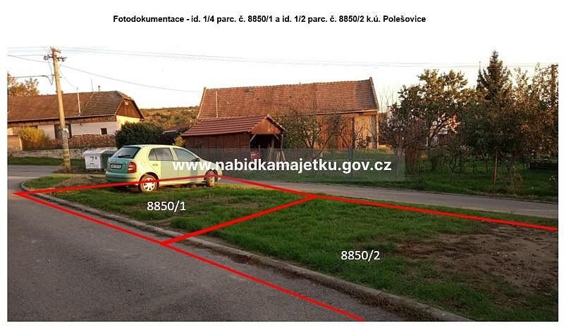Pozemek · Polešovice, okres Uherské Hradiště, Zlínský kraj - 3