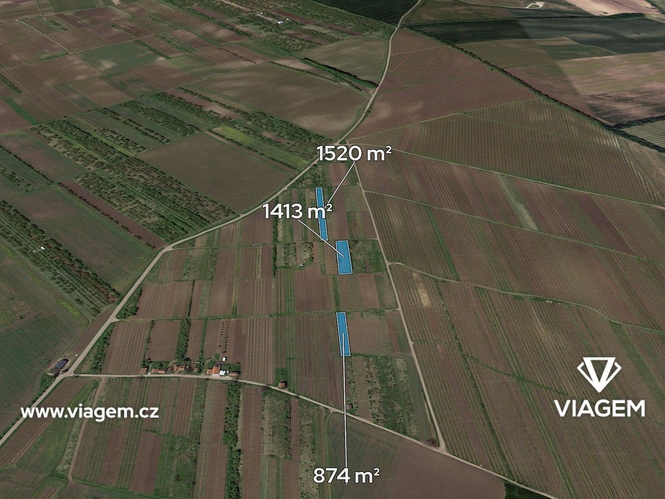 Zemědělské pozemky, Moravský Žižkov, okres Břeclav, Jihomoravský kraj