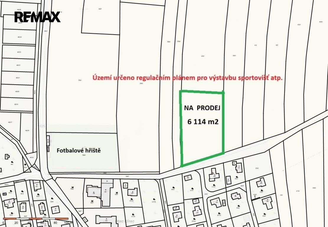 Prodej komerční pozemek - Klínec, 6 114 m² - 5