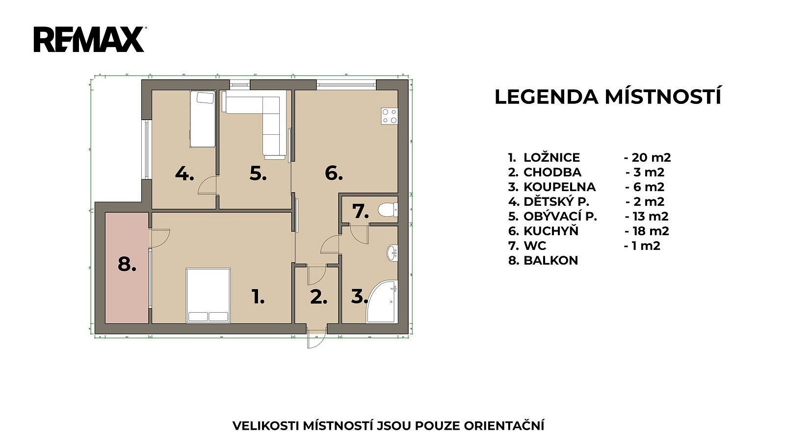 Prodej byt 3+1 - Aloisina výšina, Liberec - Liberec XV-Starý Harcov, 73 m² - 2