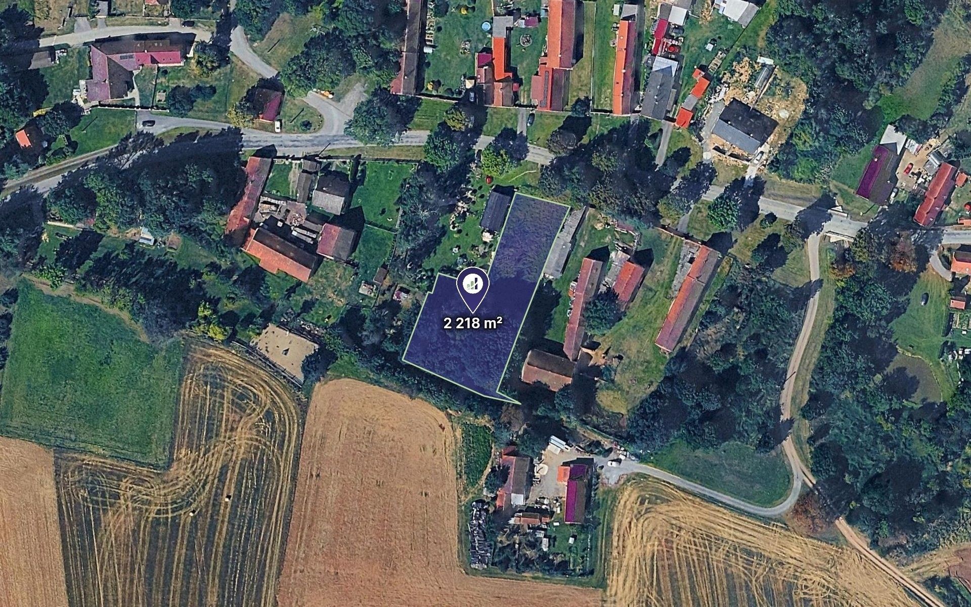Pozemky pro bydlení, Ves Touškov - 1