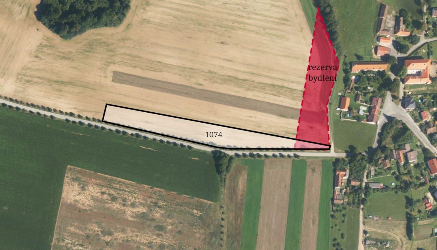 Pozemky pro bydlení, Chřešťovice, Albrechtice nad Vltavou