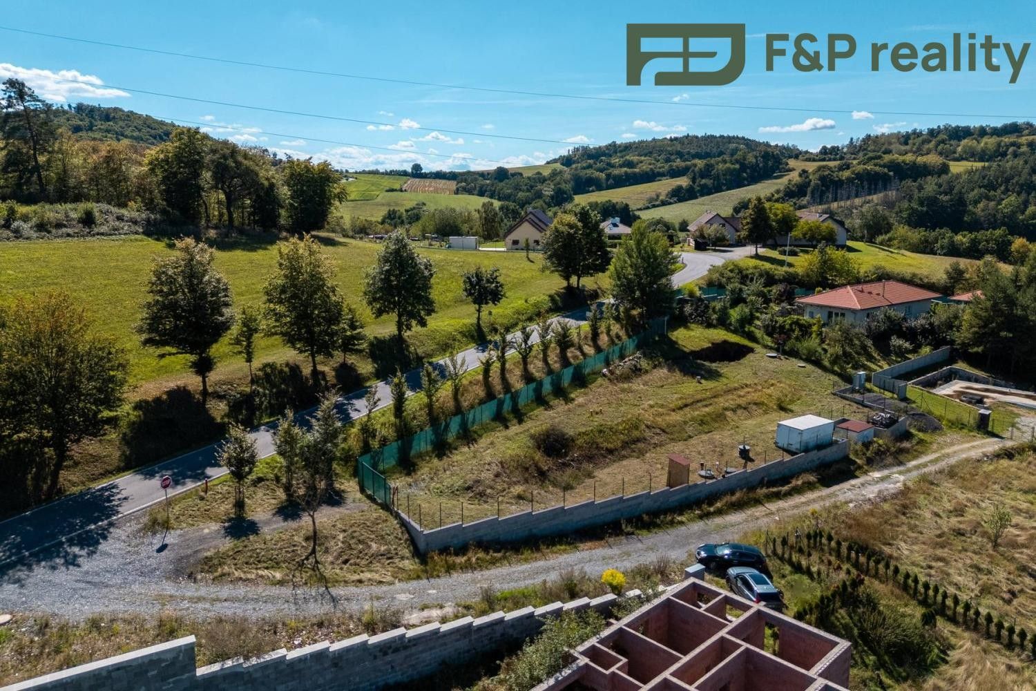 Prodej pozemek pro bydlení - Krňany,Teletín,Benešov,Středočeský kraj, 1 852 m²