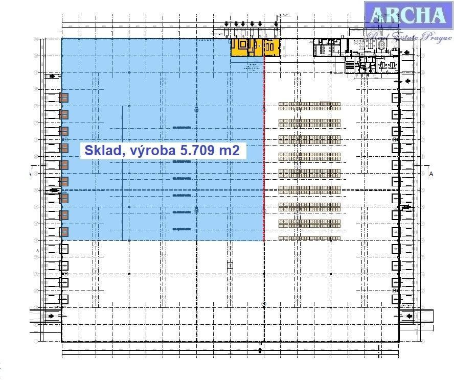 Pronájem sklad - Havířská, Nýřany, 5 709 m²