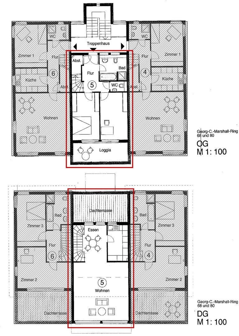 Prodej byt 3+kk - George-C.-Marshall-Ring 80, , Hessen, 112 m² - 5