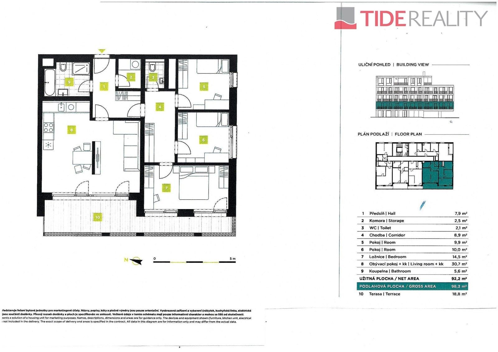 Byt 4+kk · 98 m² · Beroun - 3