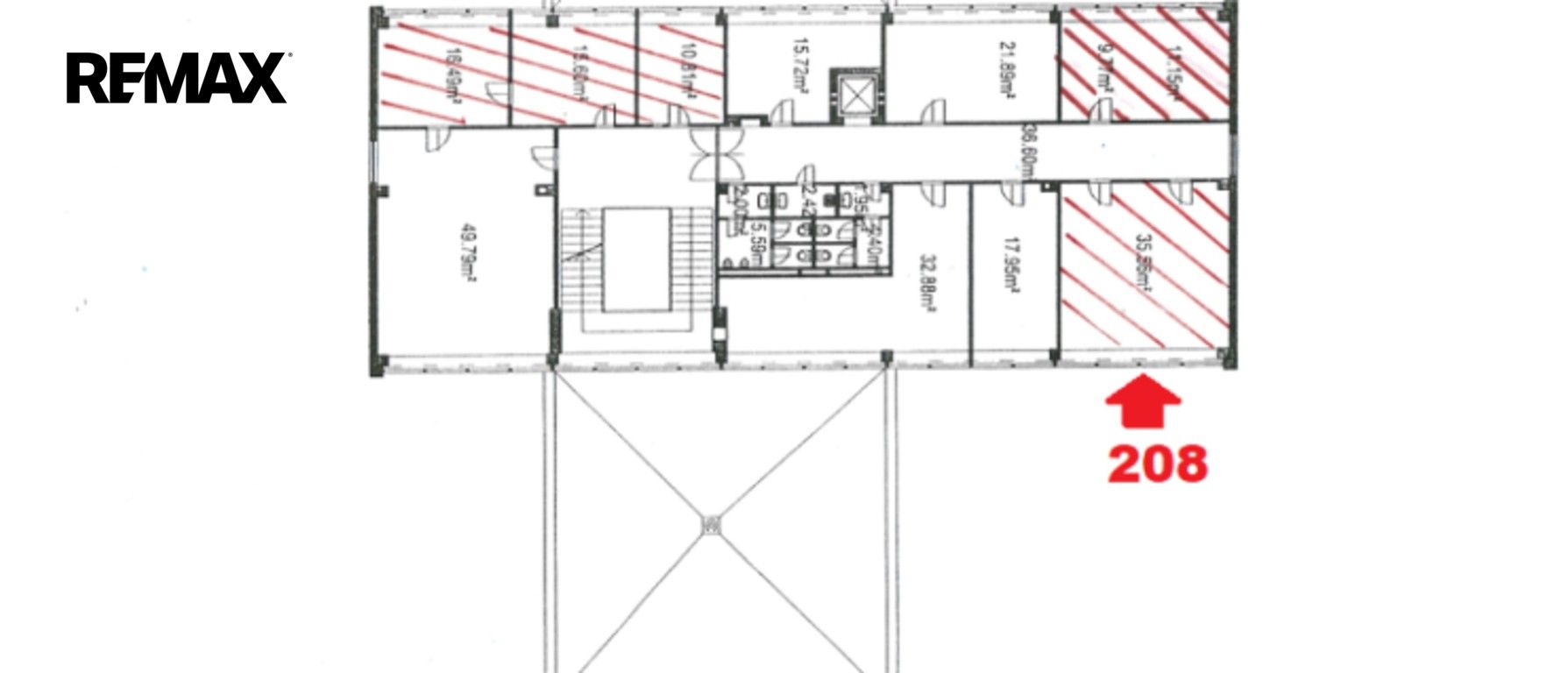 Kanceláře, Bratří Štefanů 1057, Hradec Králové Slezské Předměstí, 35 m²