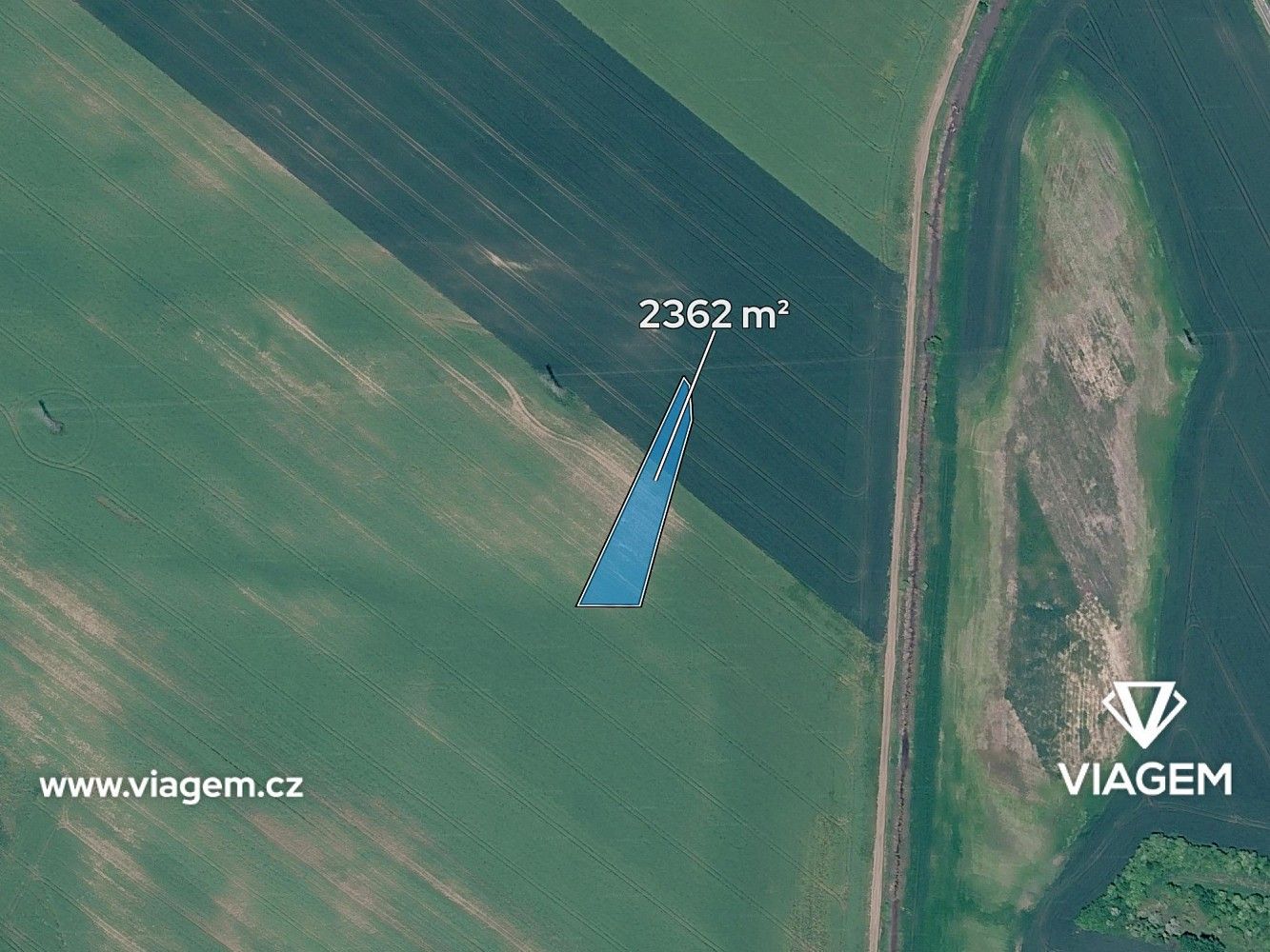 Prodej zemědělský pozemek - Násedlovice, okres Hodonín, Jihomoravský kraj - 2
