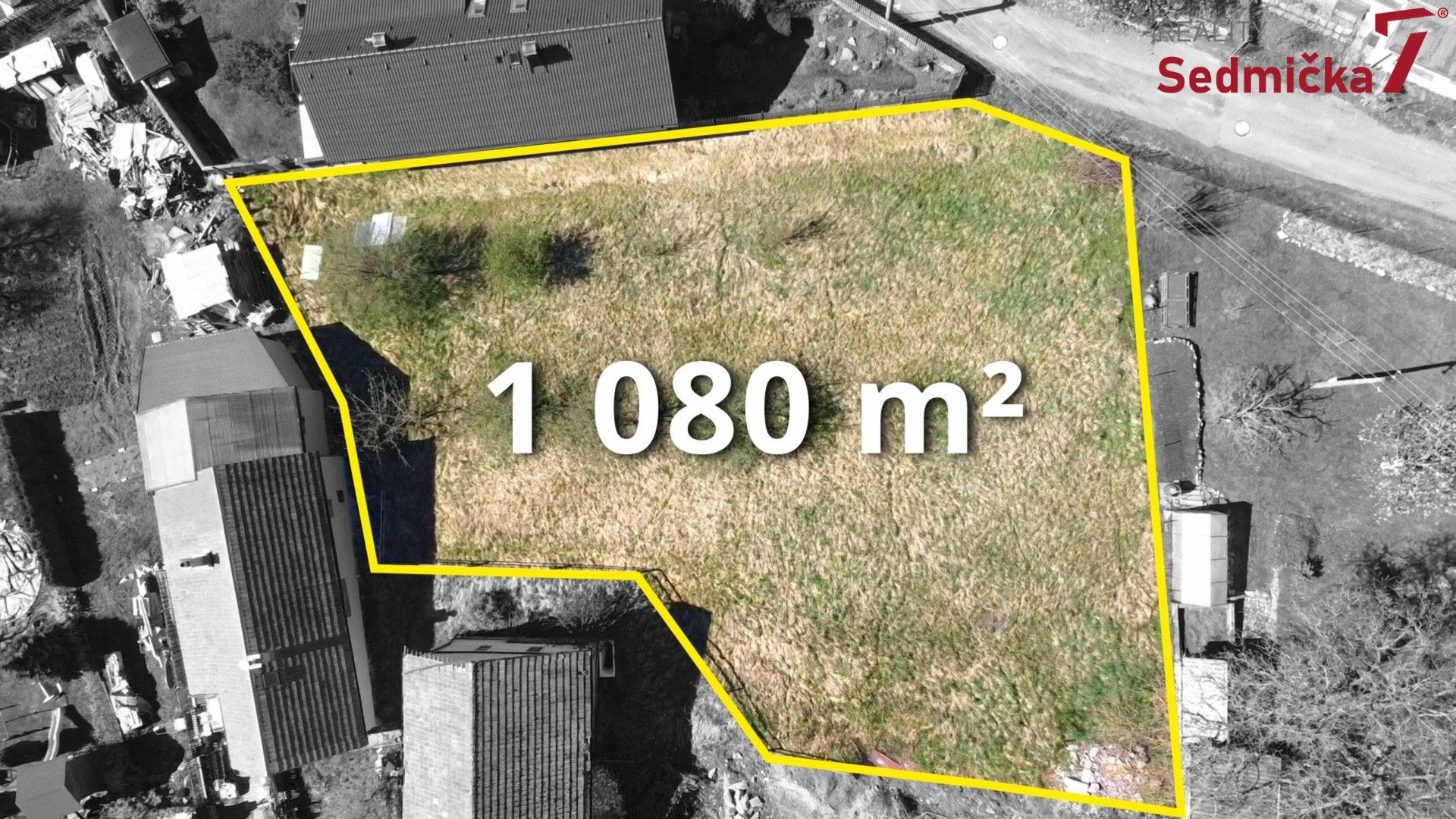 Pozemek pro bydlení · 1 080 m² · Lhotka - 3