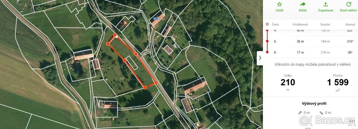 Pozemky pro bydlení, Šonov u Broumova, 549 71