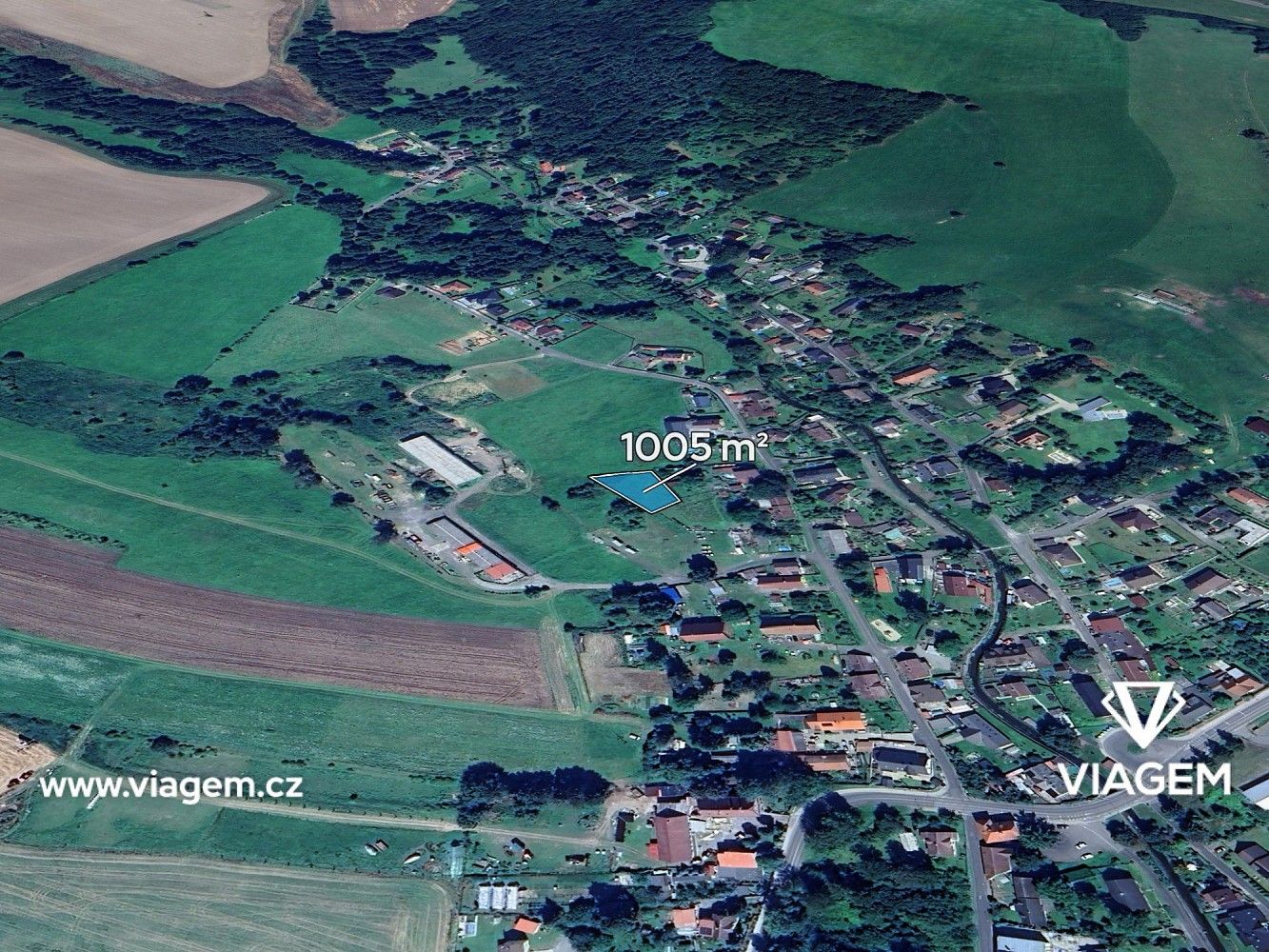 Pozemek pro bydlení, 1 005 m²