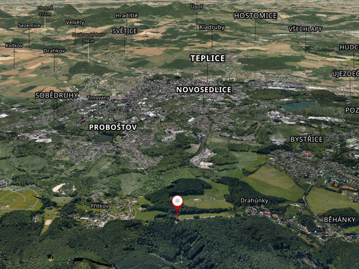 Prodej pozemek pro bydlení - Dubská, Dubí, 3 198 m²