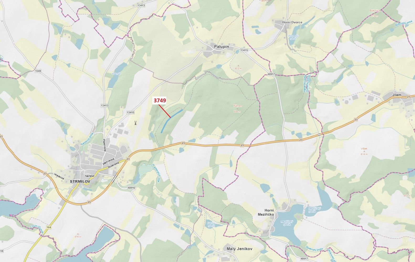 Les, 9 999 m²