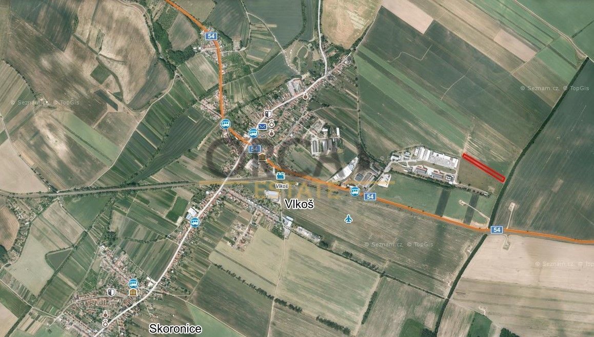 Prodej pozemek - Vlkoš u Kyjova, 696 41, 629 m²