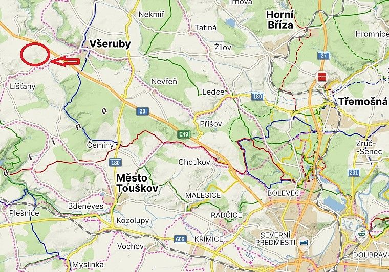 Komerční pozemek · Všeruby - Radimovice, okres Plzeň-sever, Plzeňský kraj - 3