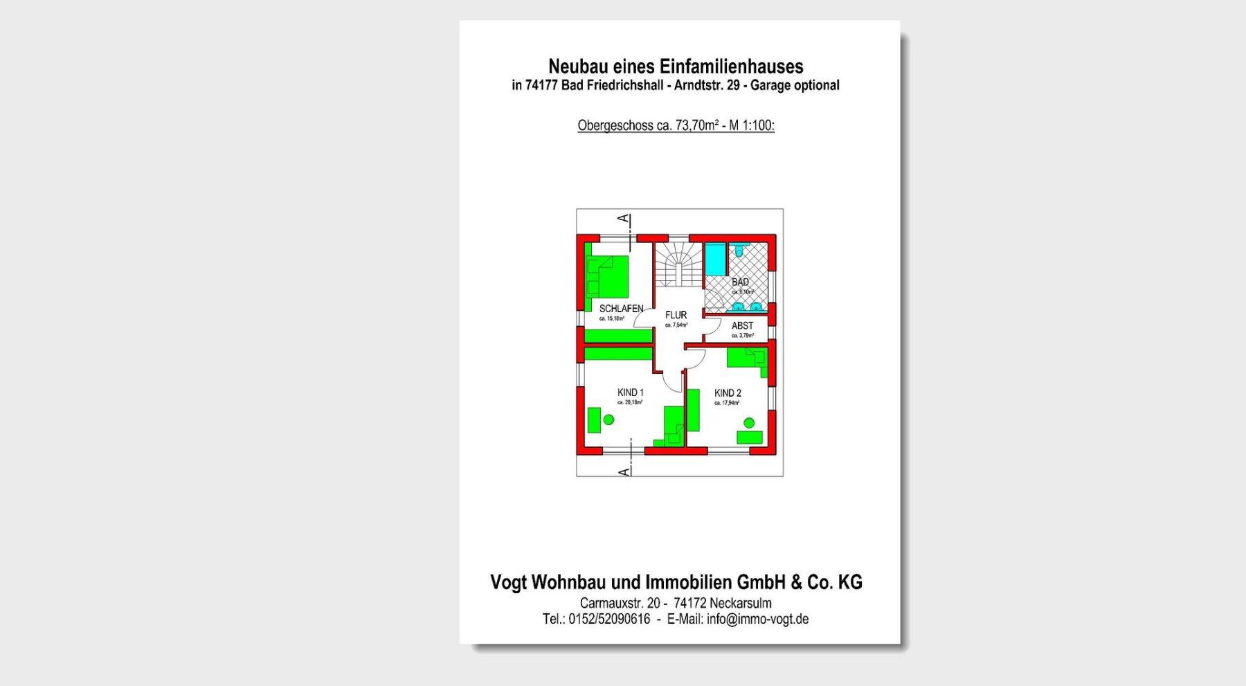Prodej rodinný dům - Arndtstraße 29, , Bádensko-Württembersko, 155 m² - 5