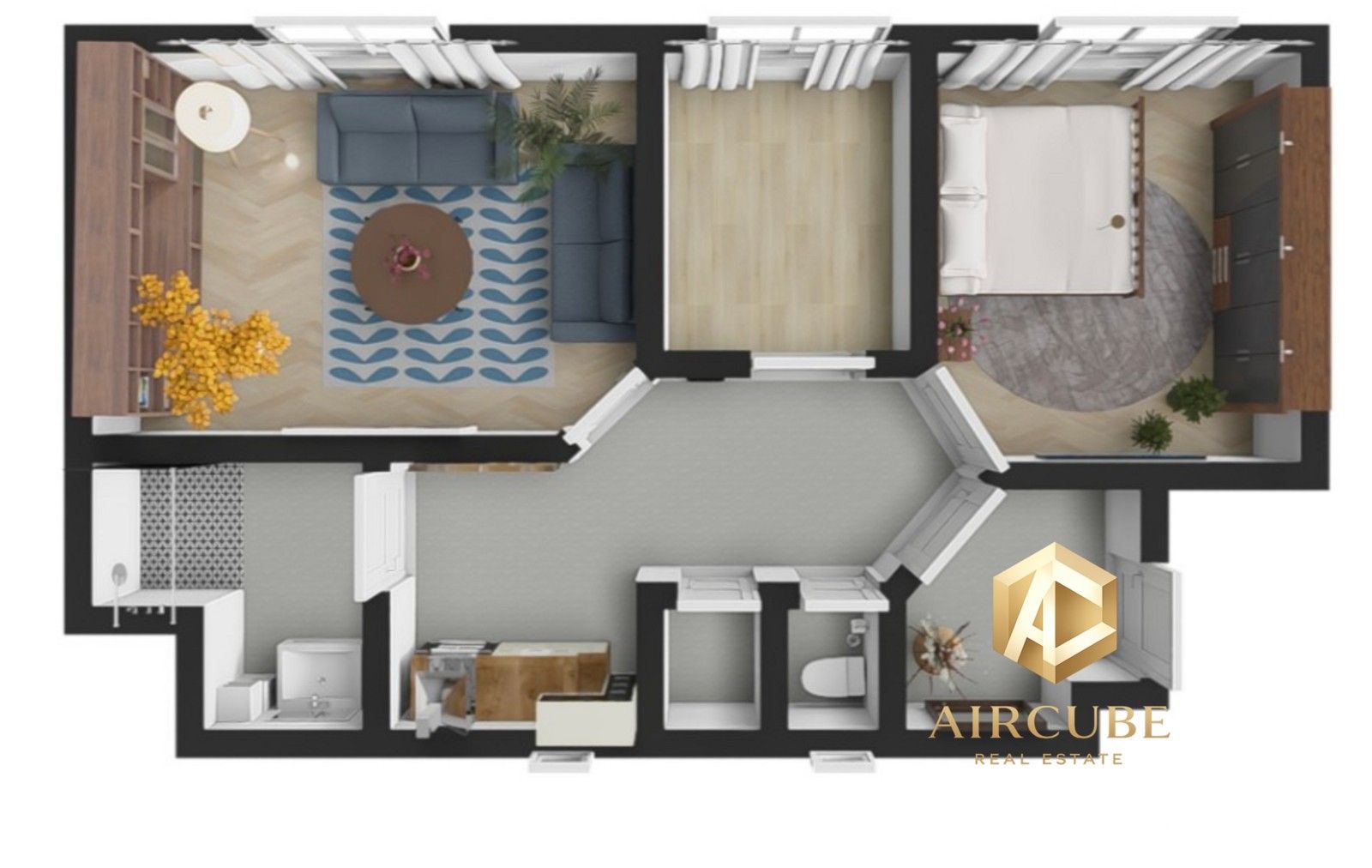 Byt 3+1 · 58 m² · Biskupcova, Praha Žižkov - 4