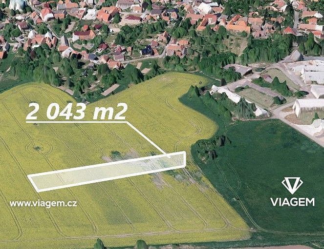 Pozemek pro bydlení, 1 021 m²