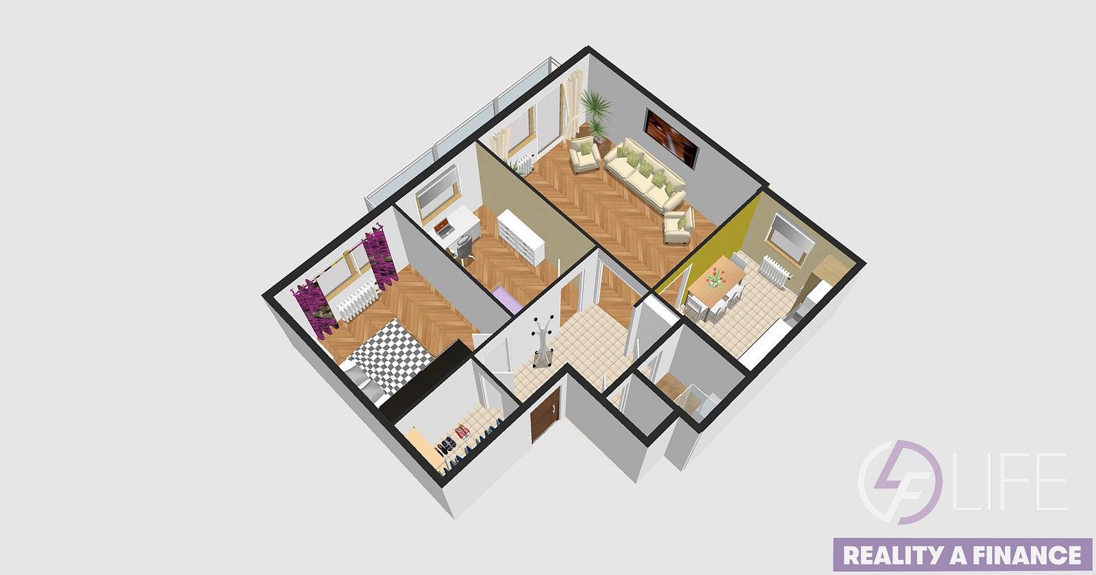 3+1, Horská, Vrchlabí - Hořejší Vrchlabí, okres Trutnov, 61 m² - 2