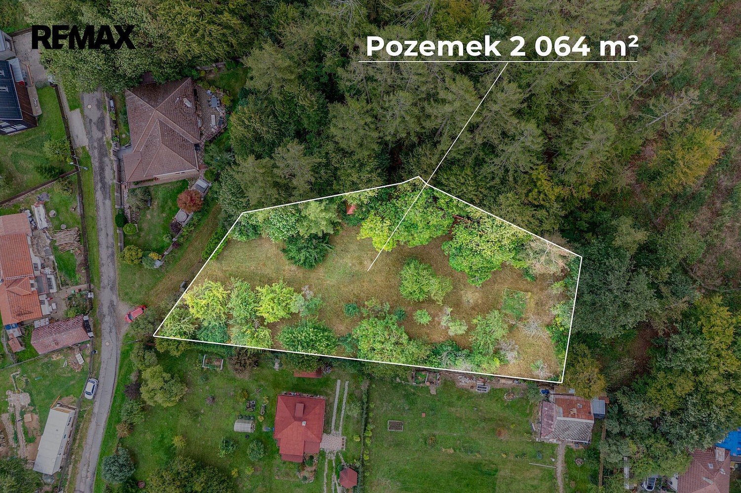 Pozemek pro bydlení, 2 064 m²