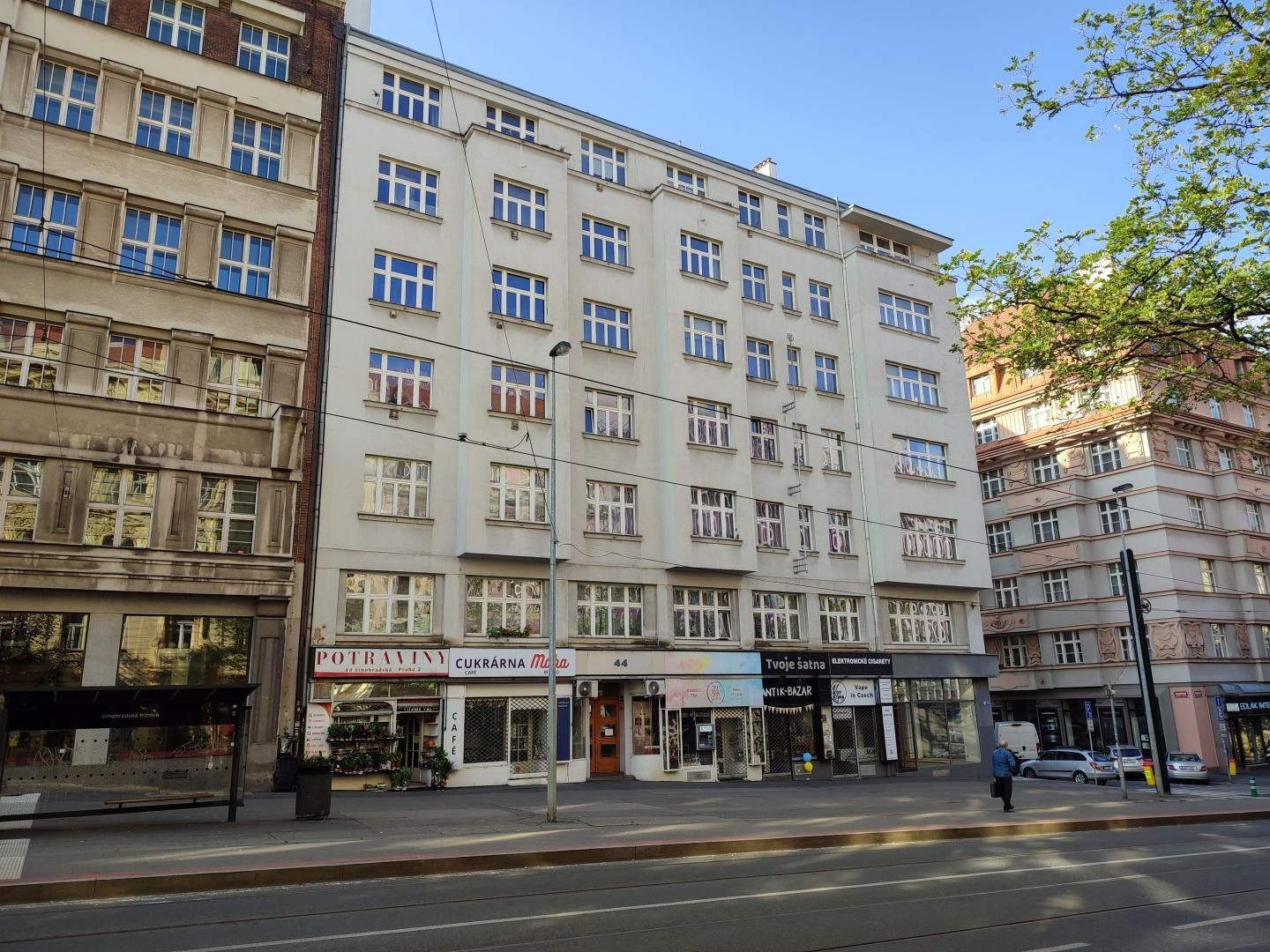3+kk, Vinohradská, Praha, 86 m²