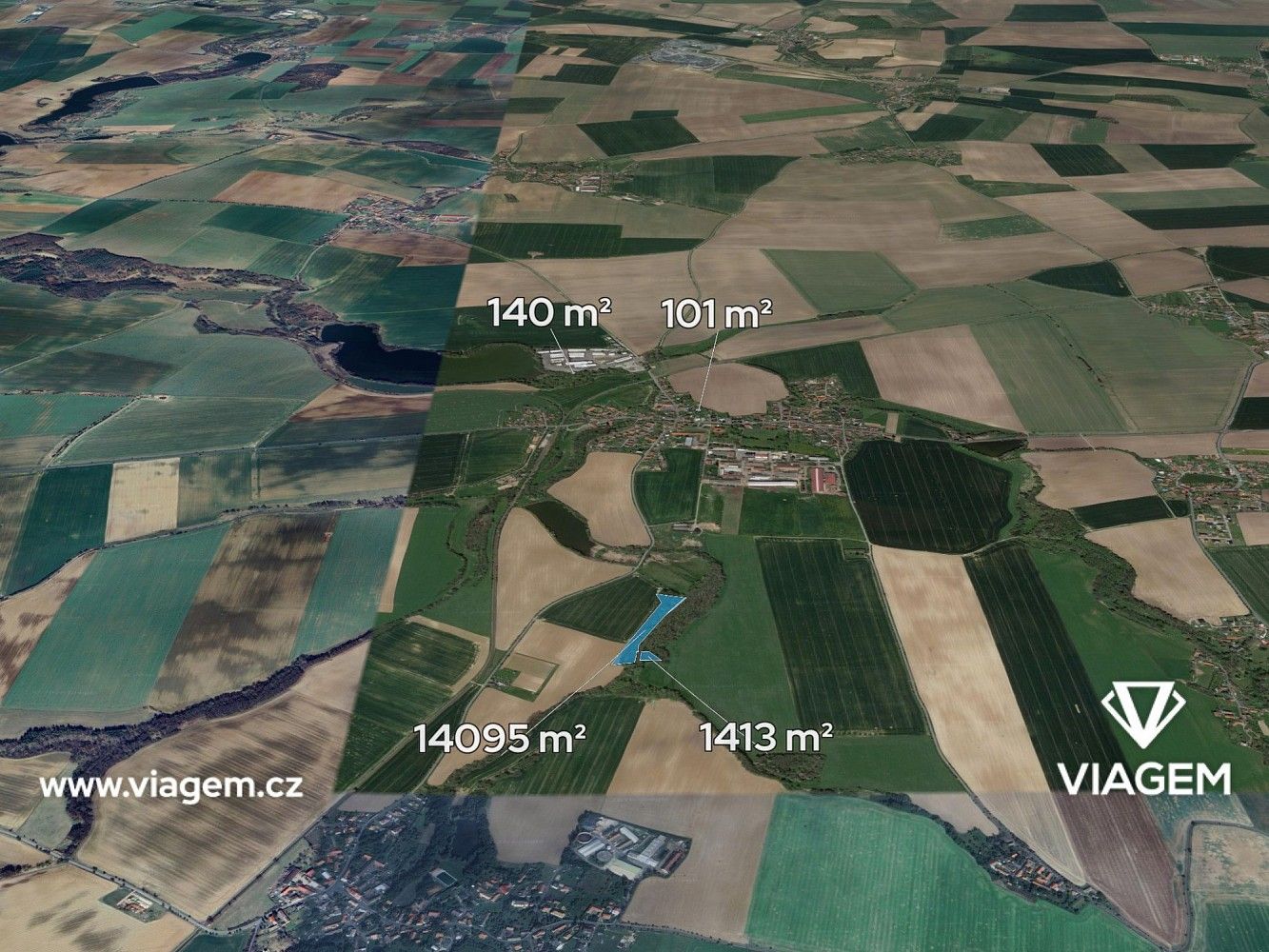 Les, 1 312 m²