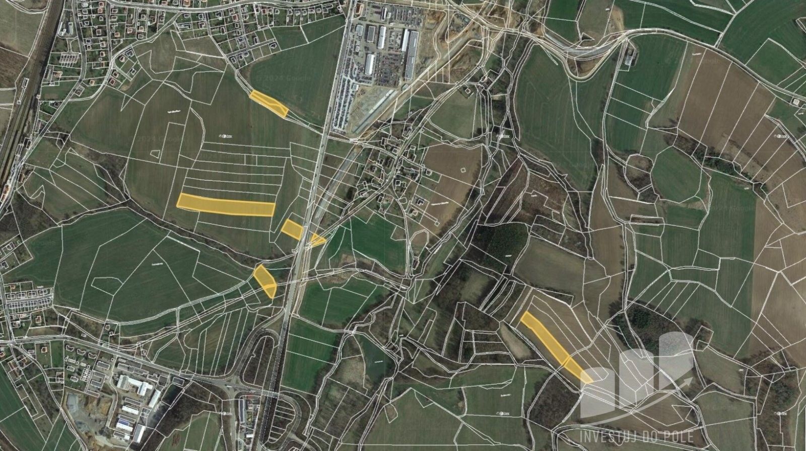 Zemědělské pozemky, Olbramovice Ves, Olbramovice, 37 280 m²