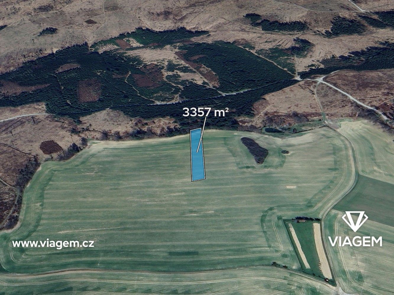 Zemědělský pozemek, 2 517 m²