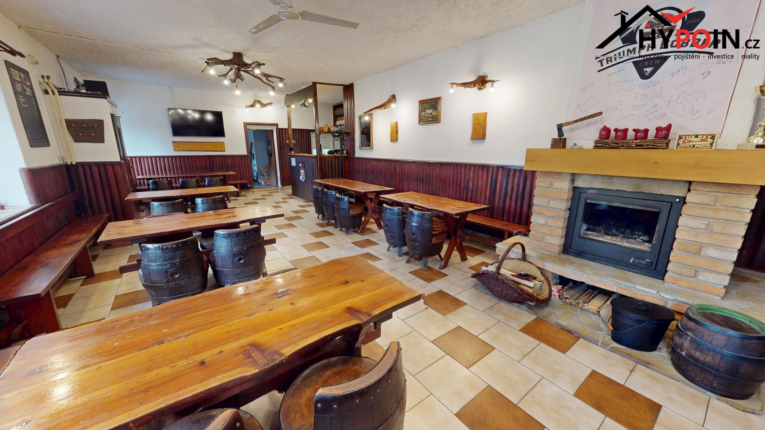 Restaurace, Kvasiny, 550 m²