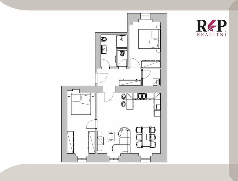 Prodej byt 3+kk - Praha - Holešovice, okres Praha 7, Hlavní město Praha, 84 m² - 5