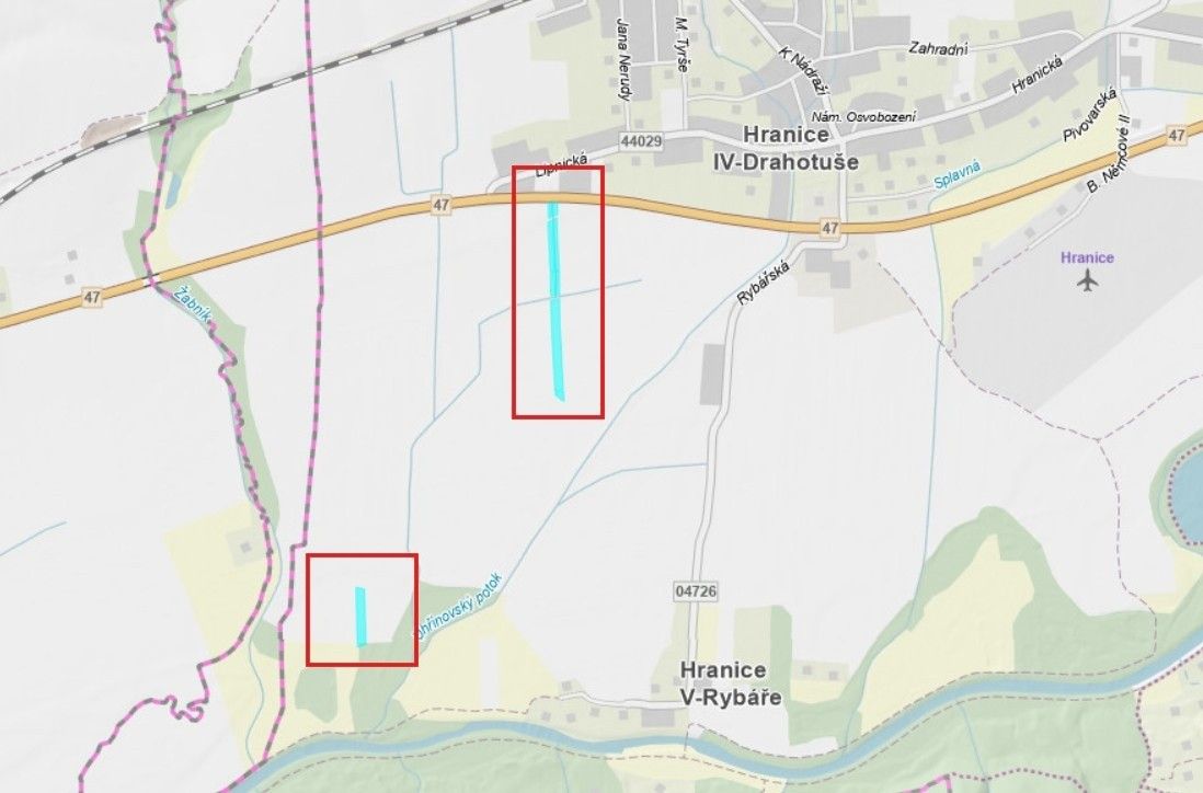 Stavební pozemek, Klokočí – pohled 4
