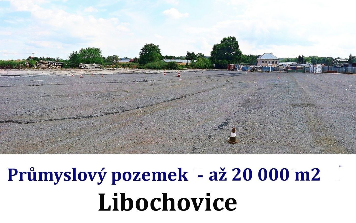 Prodej komerční pozemek - Vrchlického, Libochovice, 7 900 m²